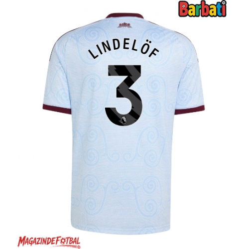 Aston Villa Victor Lindelof #3 Tricou Fotbal Replică 2026-27 Barbati Treilea Aston Villa Victor Lindelof #3 Tricou Fotbal Replică 2026-27 Barbati Treilea